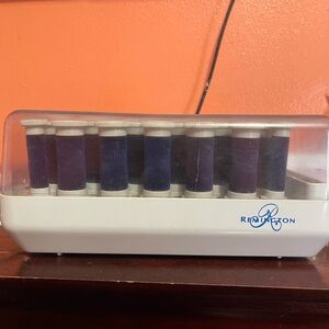 Remington Purple and White Hair Rollers Set